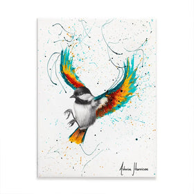 Solo Sounds Bird Canvas Print Solo Sounds Bird Canvas Print wall art product Ashvin Harrison