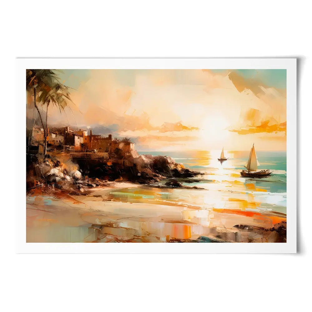 Somewhere In Paradise Art Print Somewhere In Paradise Art Print wall art product Treechild