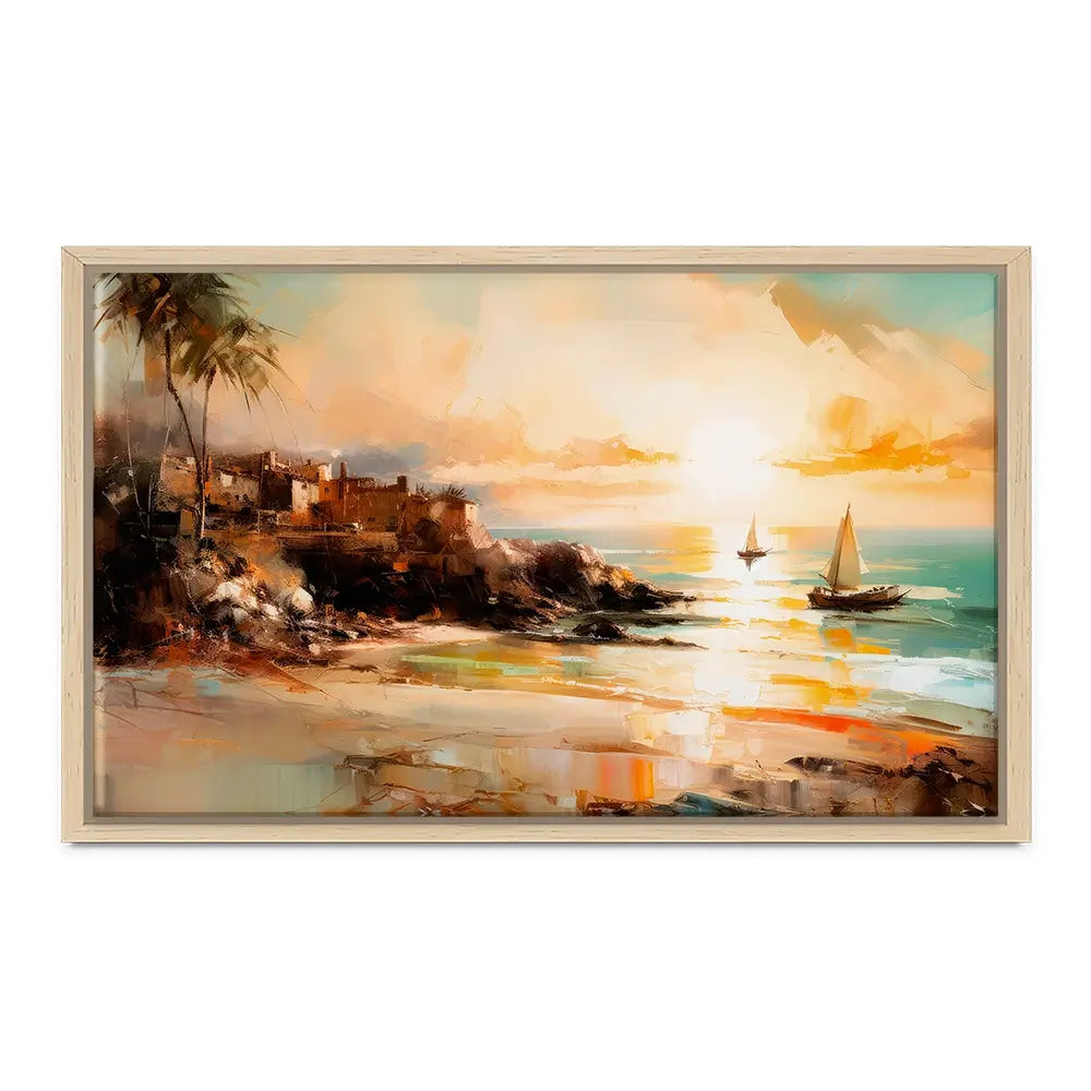 Somewhere In Paradise Canvas Print Somewhere In Paradise Canvas Print wall art product Treechild