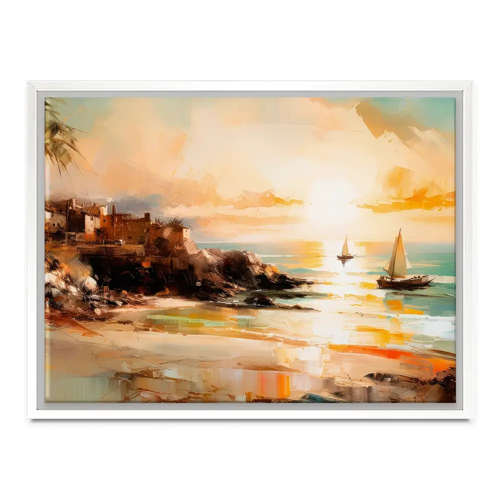 Somewhere In Paradise Canvas Print Somewhere In Paradise Canvas Print wall art product Treechild