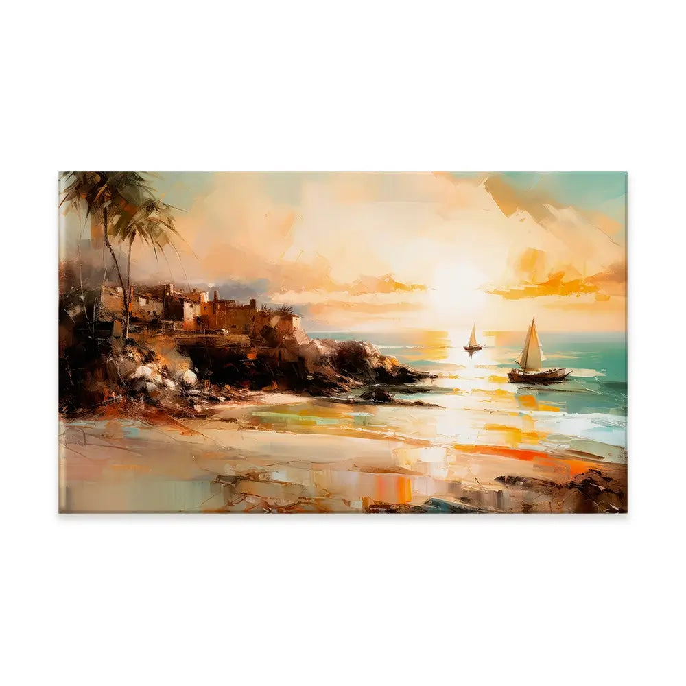 Somewhere In Paradise Canvas Print Somewhere In Paradise Canvas Print wall art product Treechild