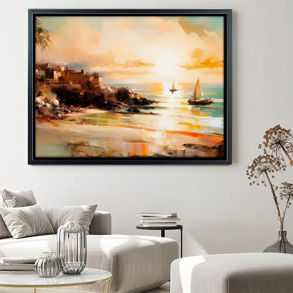 Somewhere In Paradise Canvas Print Somewhere In Paradise Canvas Print wall art product Treechild