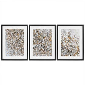 Sophisticated Celebration Framed Art Print Trio Sophisticated Celebration Framed Art Print Trio wall art product Nada Khatib