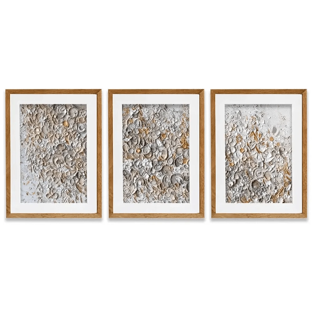 Sophisticated Celebration Framed Art Print Trio Sophisticated Celebration Framed Art Print Trio wall art product Nada Khatib