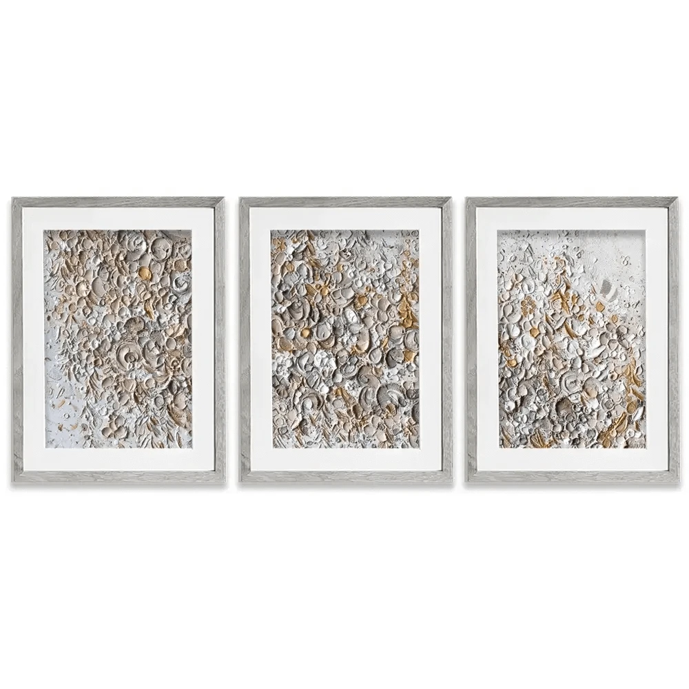 Sophisticated Celebration Framed Art Print Trio Sophisticated Celebration Framed Art Print Trio wall art product Nada Khatib