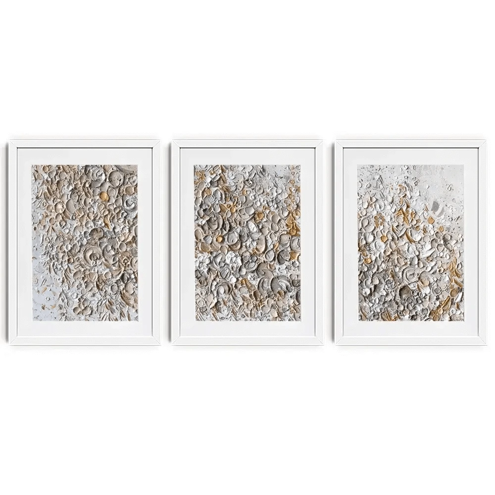 Sophisticated Celebration Framed Art Print Trio Sophisticated Celebration Framed Art Print Trio wall art product Nada Khatib