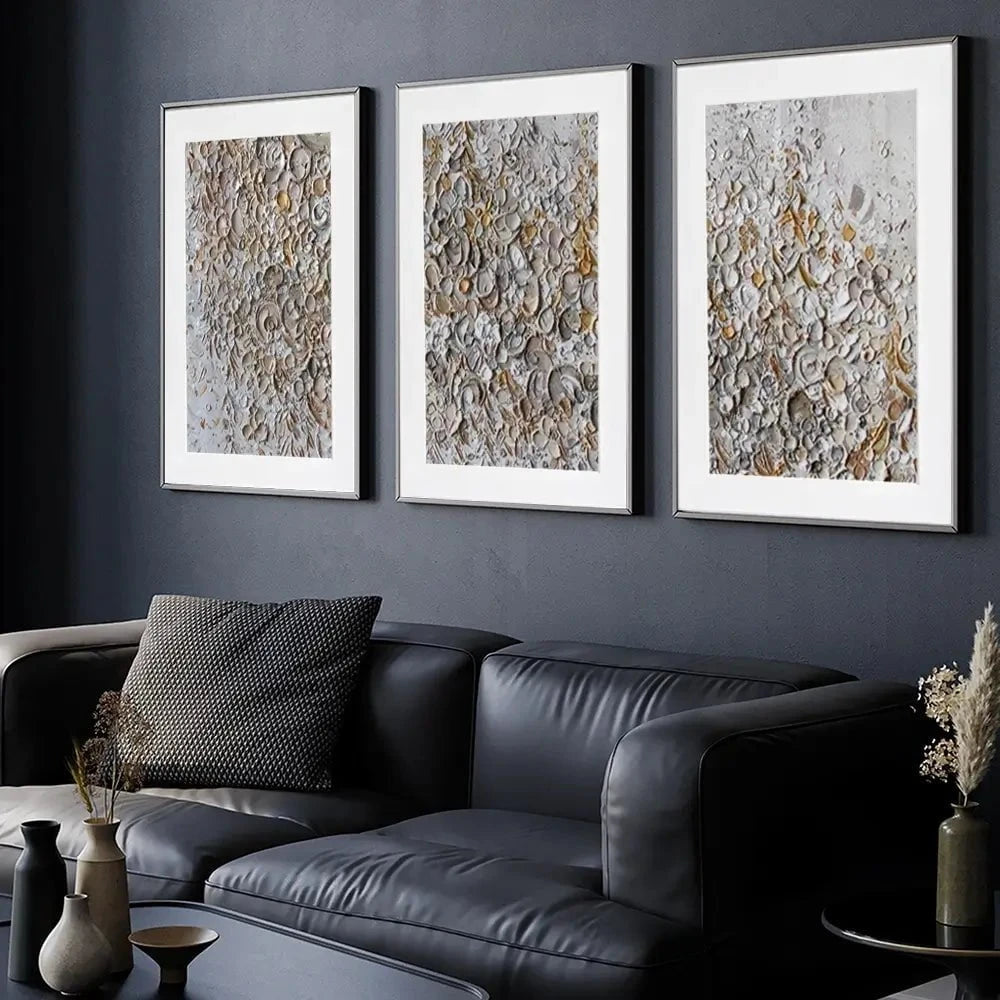 Sophisticated Celebration Framed Art Print Trio Sophisticated Celebration Framed Art Print Trio wall art product Nada Khatib