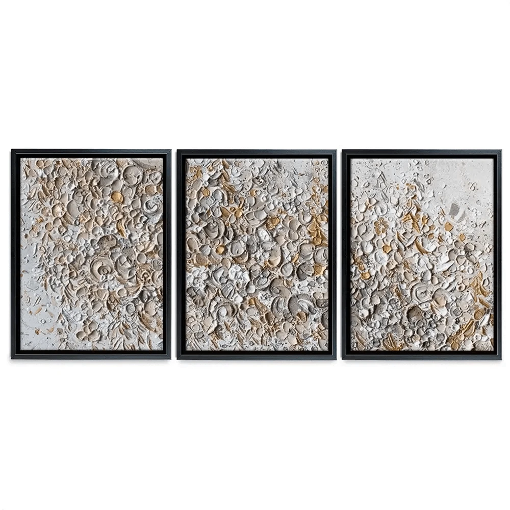 Sophisticated Celebration Trio Canvas Print Sophisticated Celebration Trio Canvas Print wall art product Nada Khatib