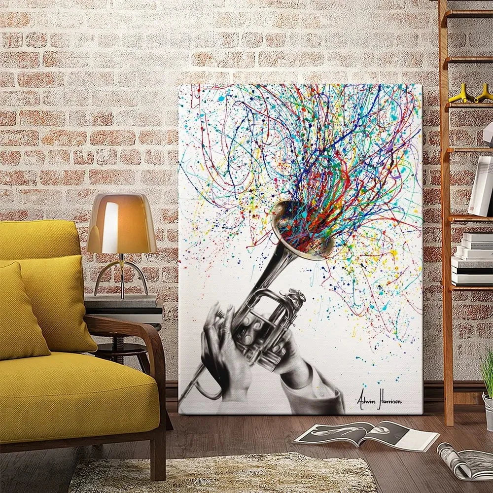 Soul Of Sound Canvas Print Soul Of Sound Canvas Print wall art product Ashvin Harrison