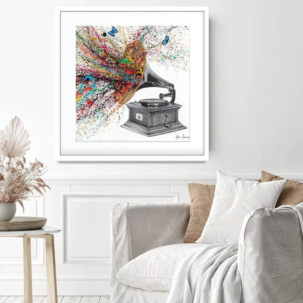 Sound Of Nature Square Framed Art Print Sound Of Nature Square Framed Art Print wall art product Ashvin Harrison