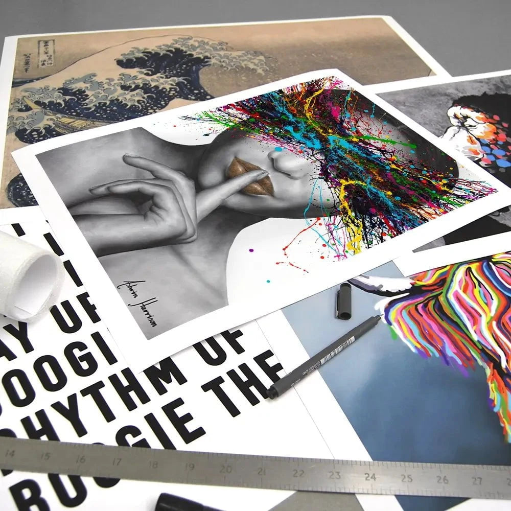 Sound Of Silence Art Print Sound Of Silence Art Print wall art product Ashvin Harrison