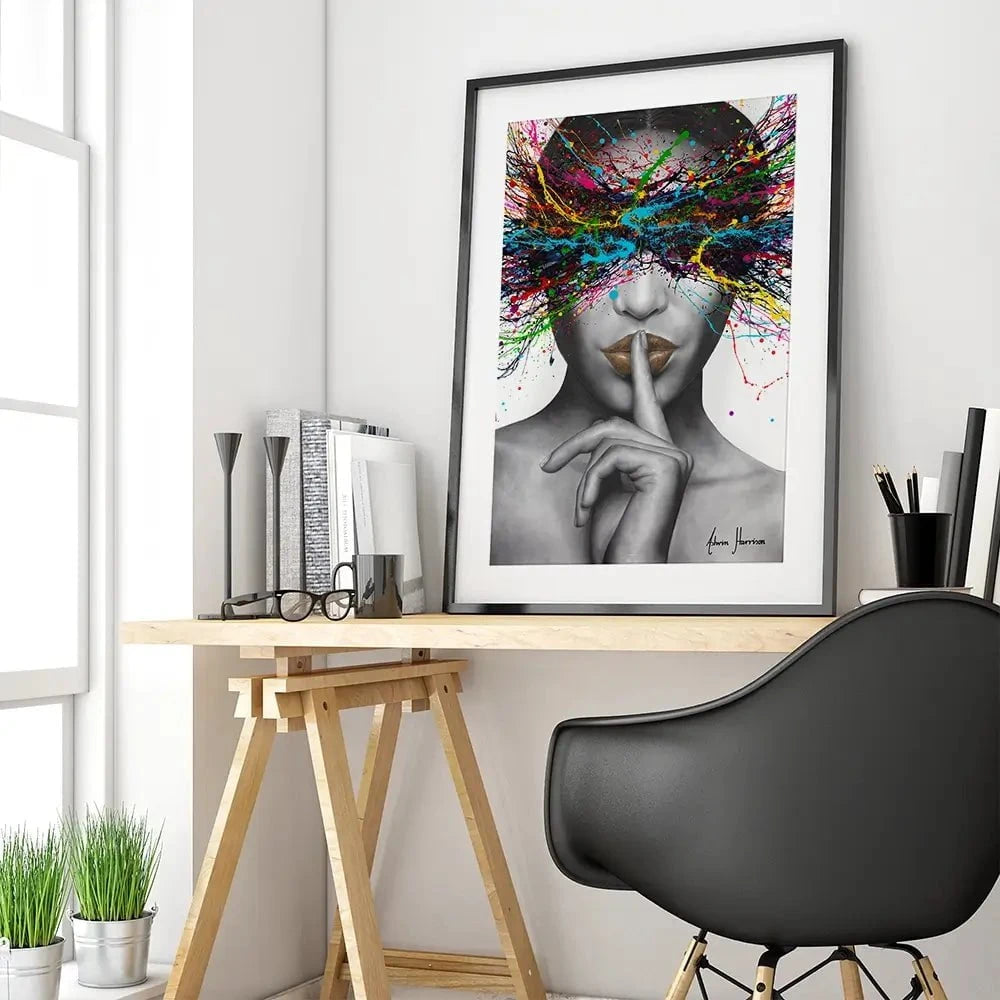 Sound Of Silence Framed Art Print Sound Of Silence Framed Art Print wall art product Ashvin Harrison