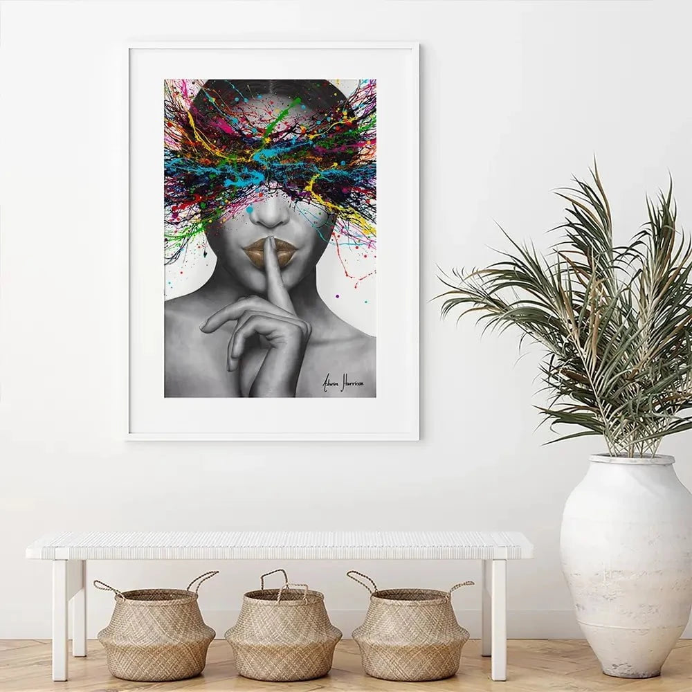 Sound Of Silence Framed Art Print Sound Of Silence Framed Art Print wall art product Ashvin Harrison