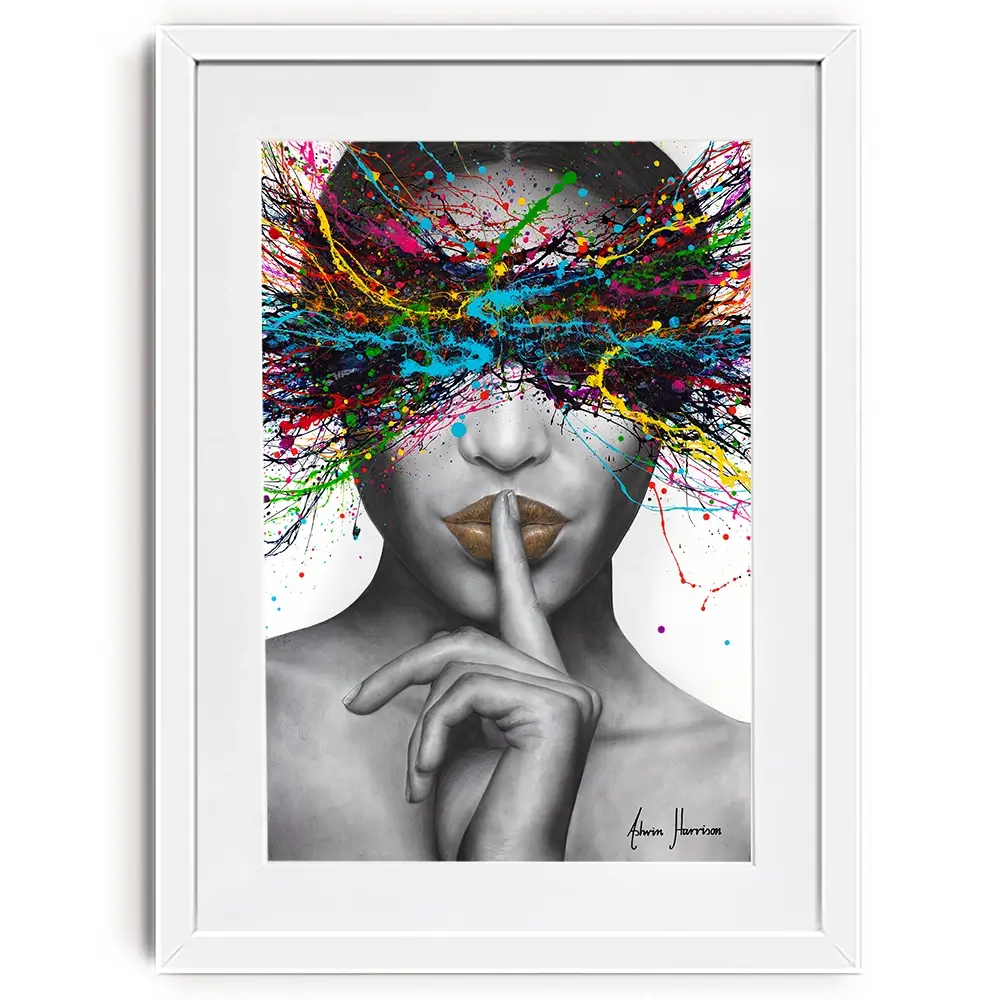 Sound Of Silence Framed Art Print Sound Of Silence Framed Art Print wall art product Ashvin Harrison