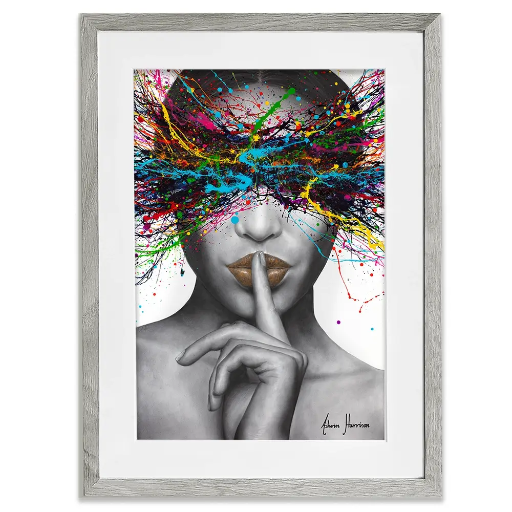 Sound Of Silence Framed Art Print Sound Of Silence Framed Art Print wall art product Ashvin Harrison