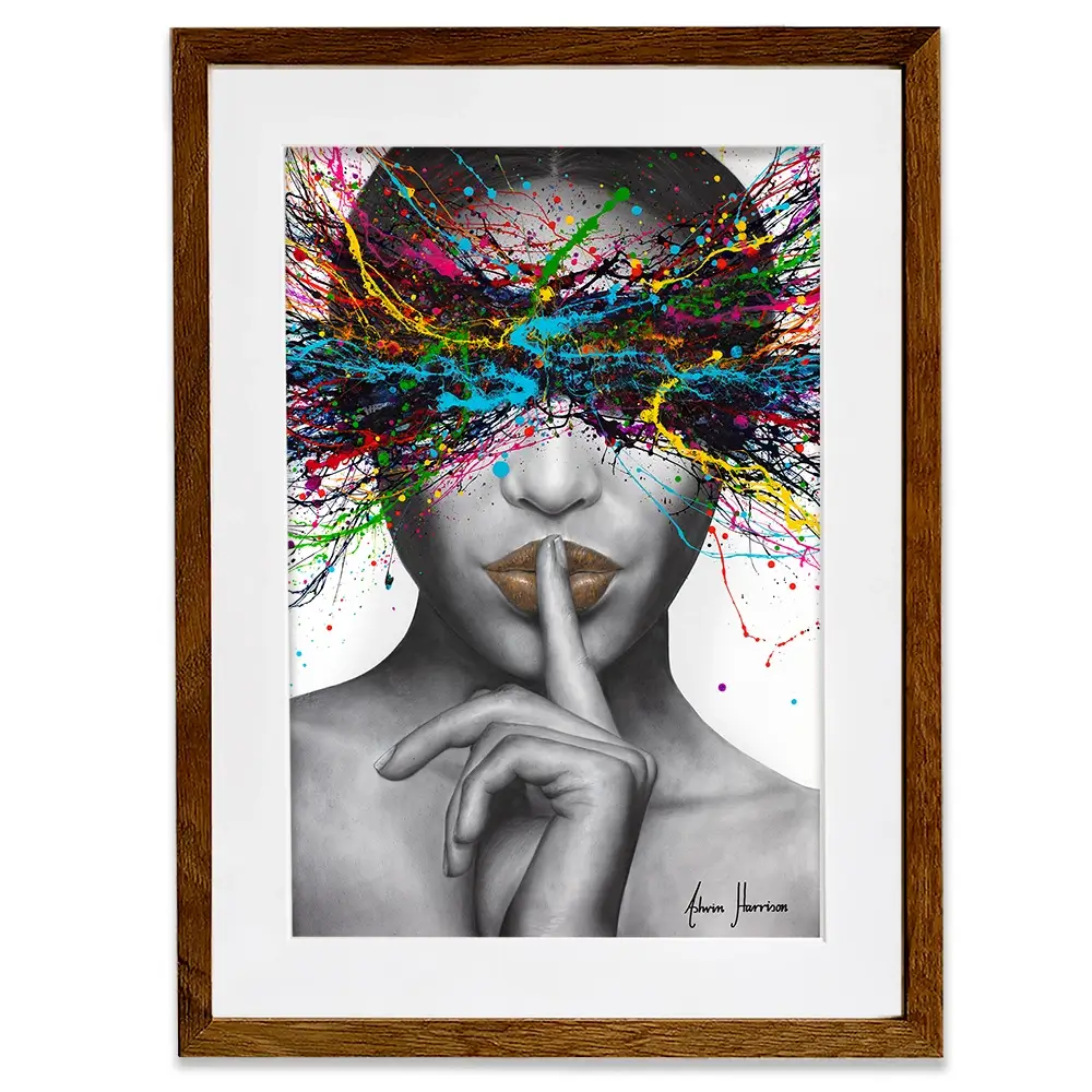 Sound Of Silence Framed Art Print Sound Of Silence Framed Art Print wall art product Ashvin Harrison