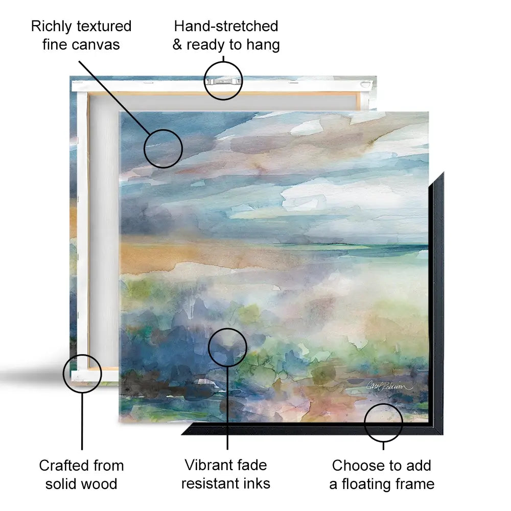 Southern Coast Oversized Canvas Print Southern Coast Oversized Canvas Print wall art product Carol Robinson