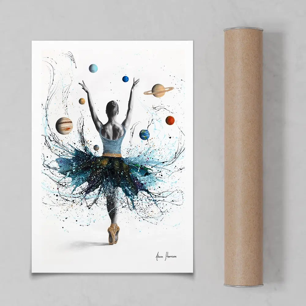 Space Dance Art Print Space Dance Art Print wall art product Ashvin Harrison