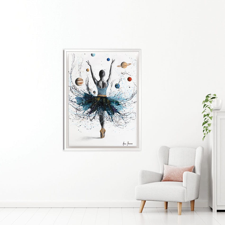 Space Dance Canvas Print wall art product Ashvin Harrison