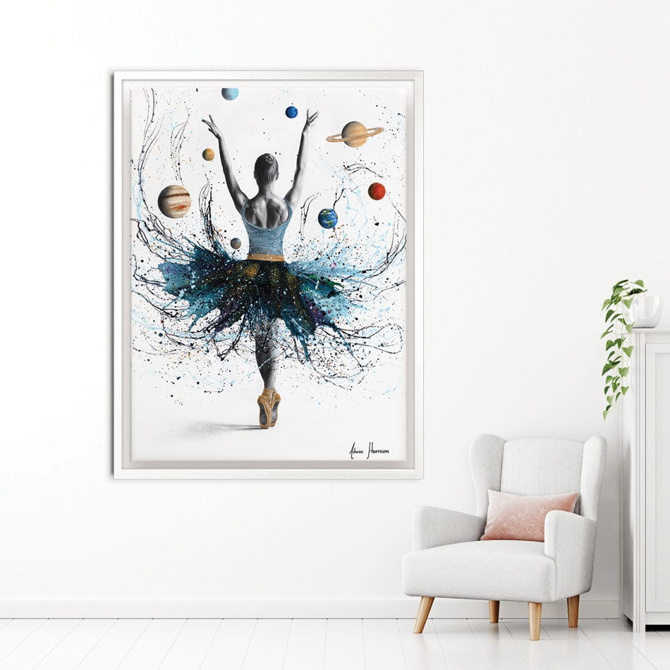 Space Dance Canvas Print wall art product Ashvin Harrison