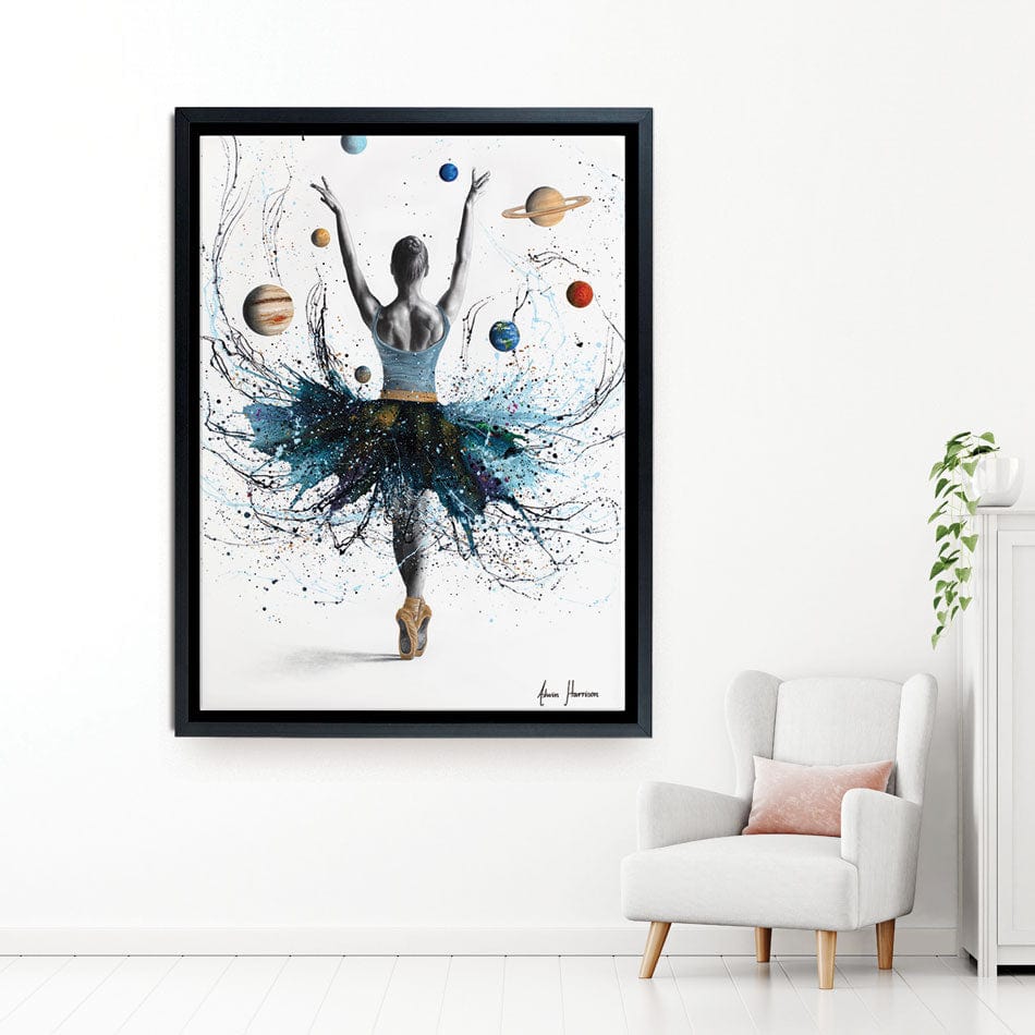 Space Dance Canvas Print wall art product Ashvin Harrison