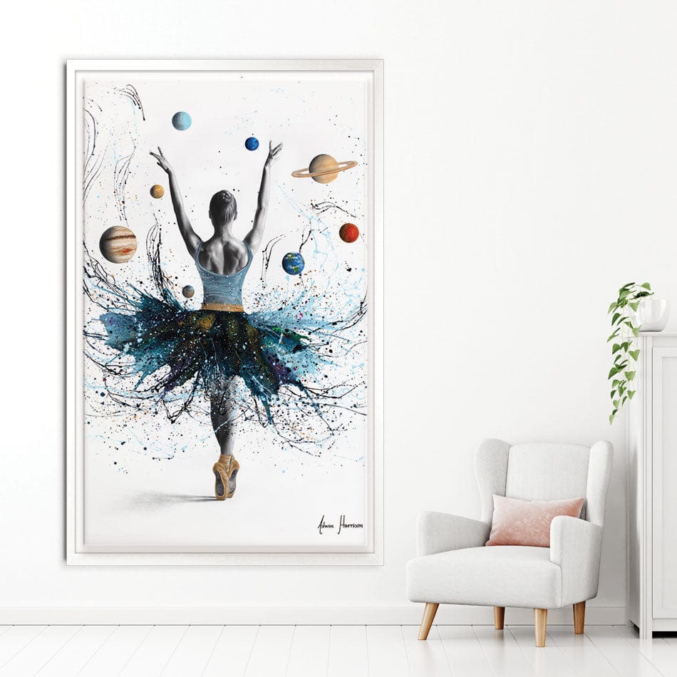 Space Dance Canvas Print wall art product Ashvin Harrison