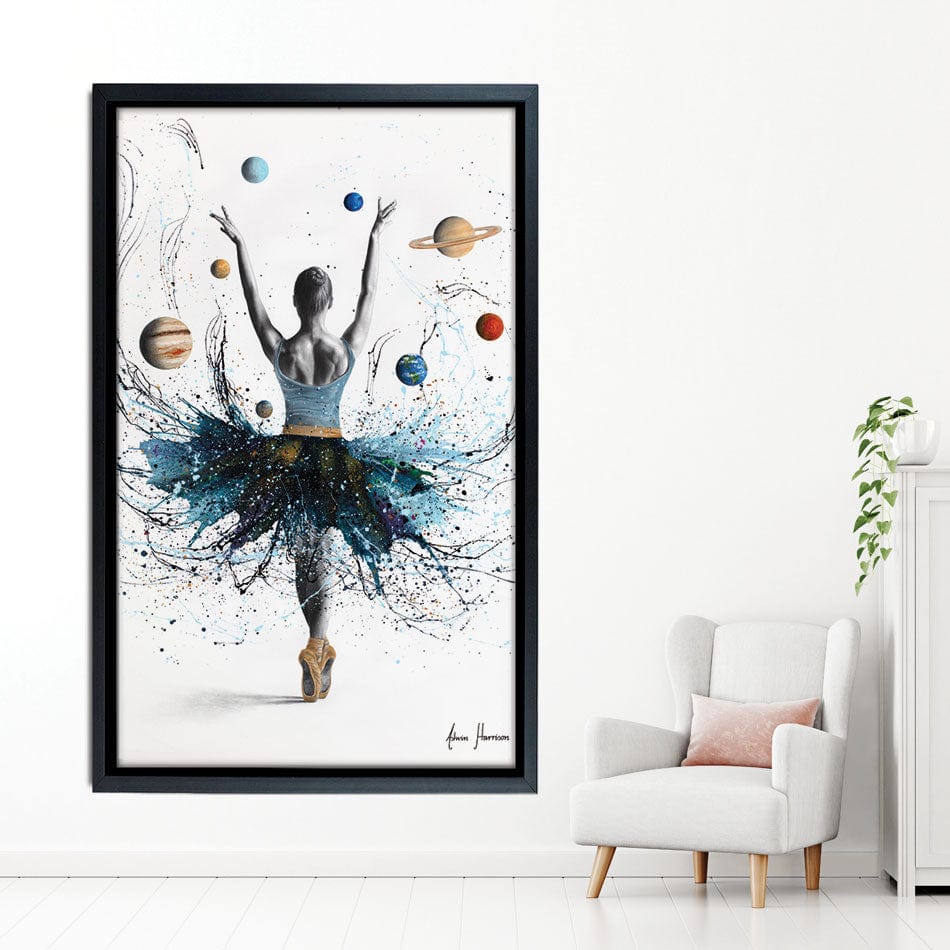Space Dance Canvas Print wall art product Ashvin Harrison