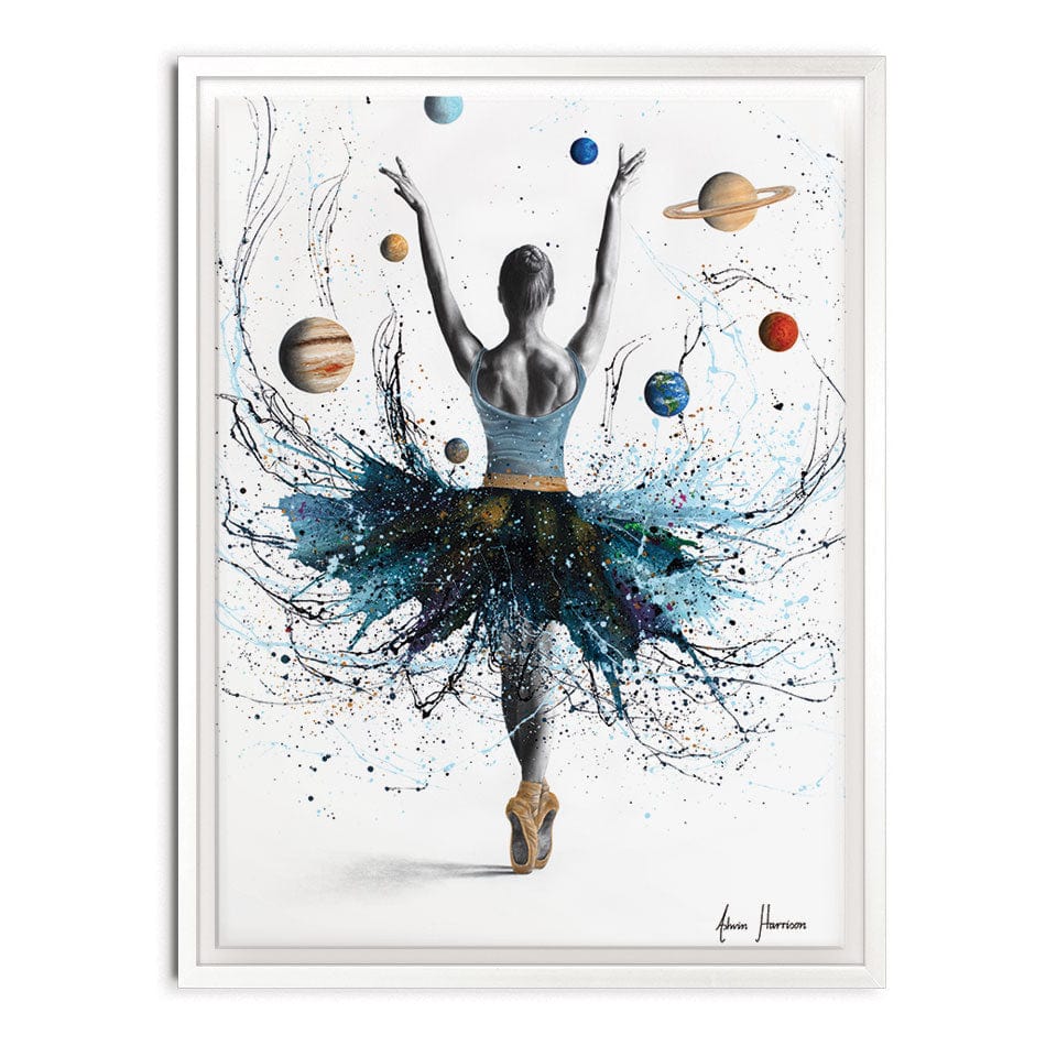 Space Dance Canvas Print wall art product Ashvin Harrison