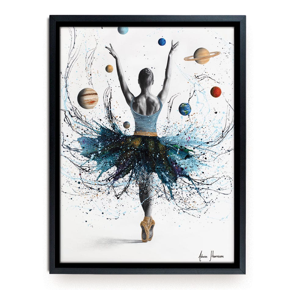Space Dance Canvas Print wall art product Ashvin Harrison
