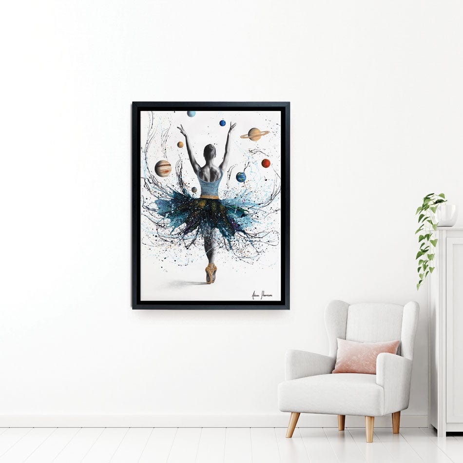 Space Dance Canvas Print wall art product Ashvin Harrison