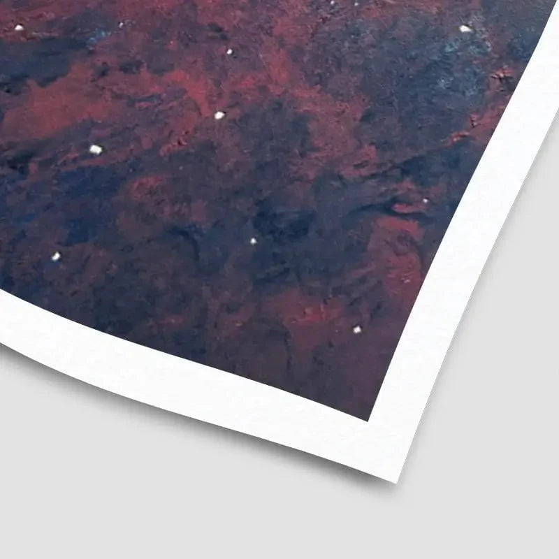 Space Flowers Art Print Space Flowers Art Print wall art product Violeta Allaberdieva