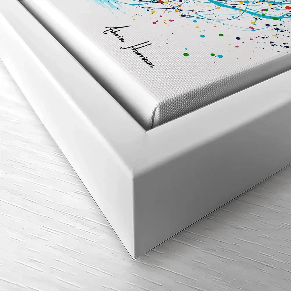 Spaniel Splash Canvas Print Spaniel Splash Canvas Print wall art product Ashvin Harrison