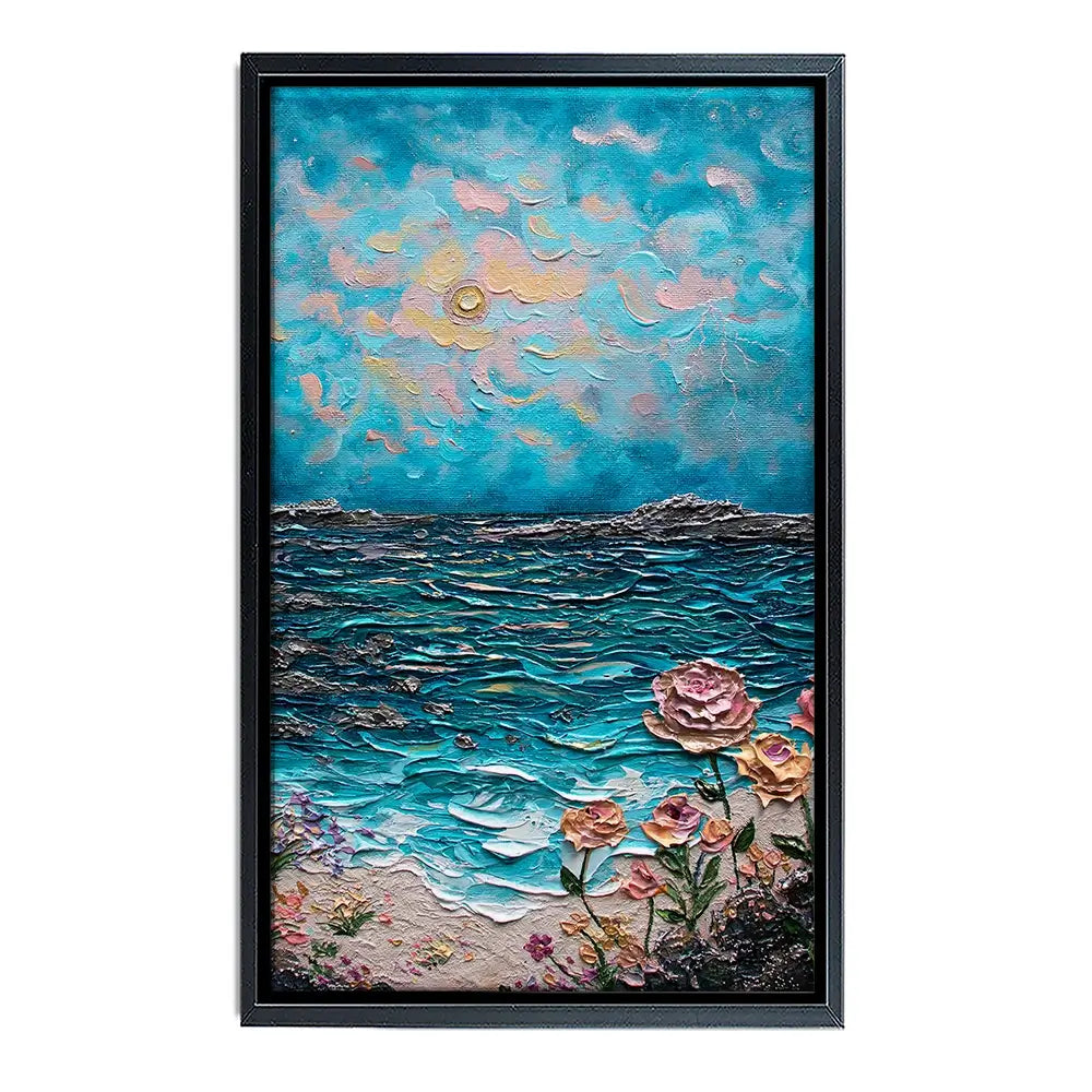 Sparked By The Sea Canvas Print Sparked By The Sea Canvas Print wall art product Nada Khatib