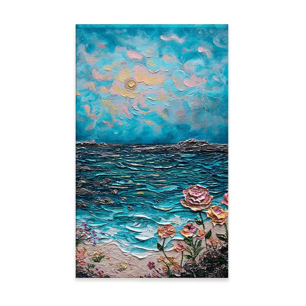 Sparked By The Sea Canvas Print Sparked By The Sea Canvas Print wall art product Nada Khatib