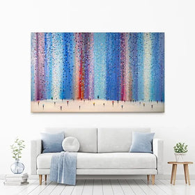 Sparkles Of The Rain Canvas Print Sparkles Of The Rain Canvas Print wall art product Ekaterina Ermilkina