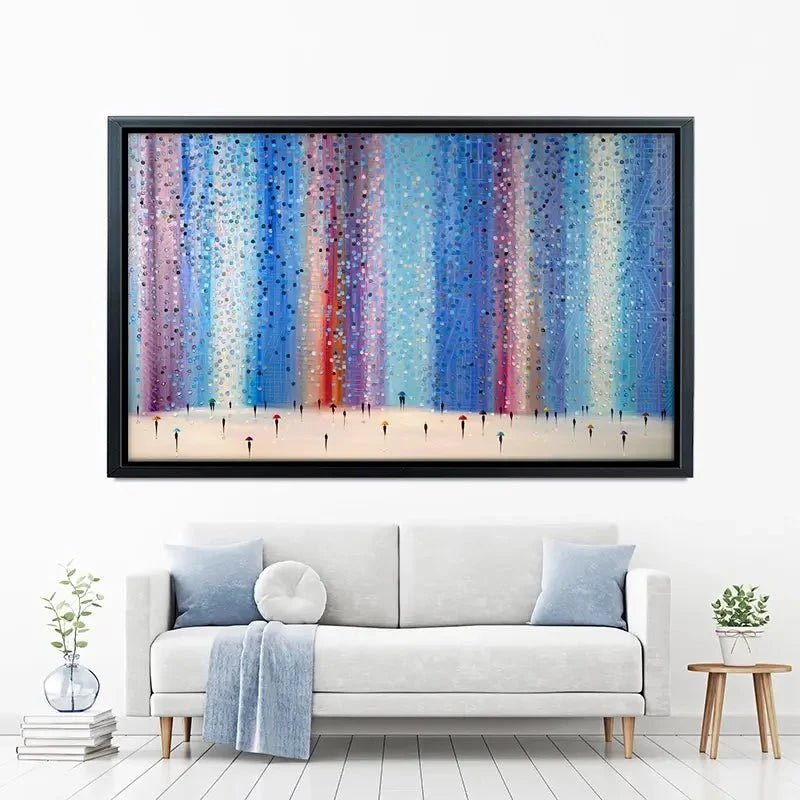 Sparkles Of The Rain Canvas Print Sparkles Of The Rain Canvas Print wall art product Ekaterina Ermilkina