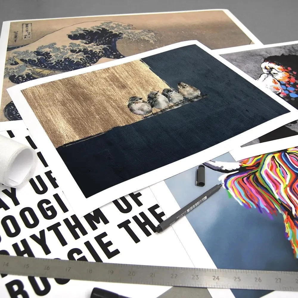 Sparrows Art Print Sparrows Art Print wall art product Svetlana Aleynikova