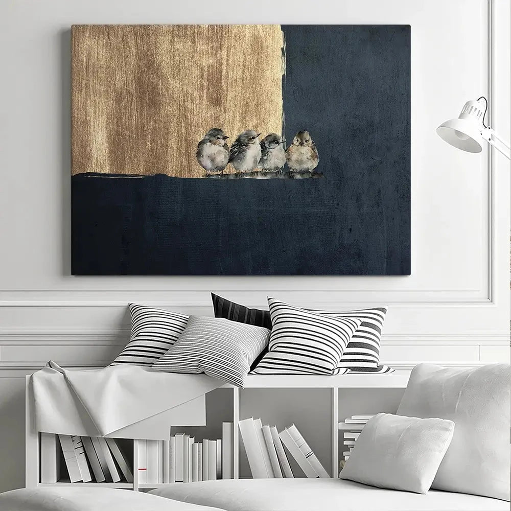 Sparrows Canvas Print Sparrows Canvas Print wall art product Svetlana Aleynikova