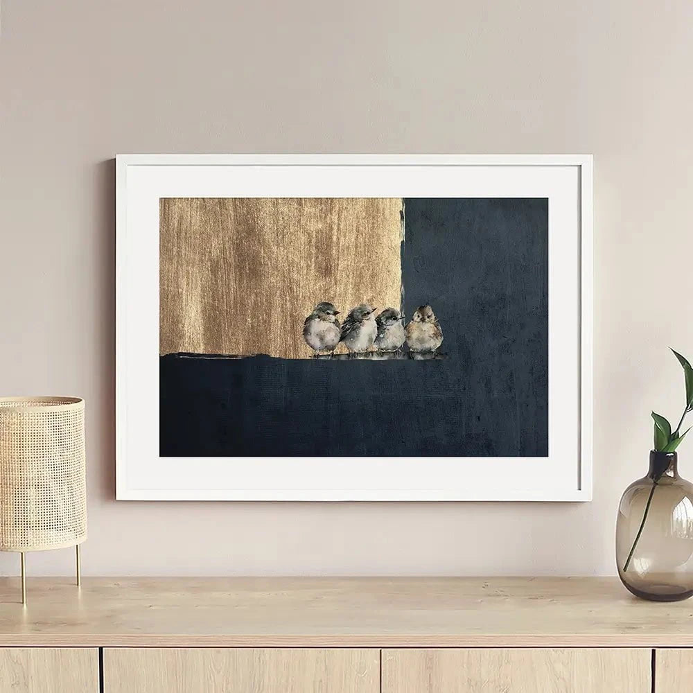 Sparrows Framed Art Print Sparrows Framed Art Print wall art product Svetlana Aleynikova