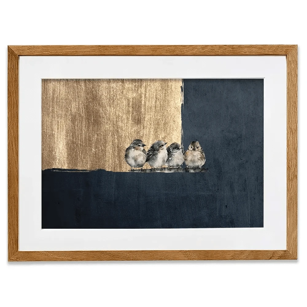 Sparrows Framed Art Print Sparrows Framed Art Print wall art product Svetlana Aleynikova