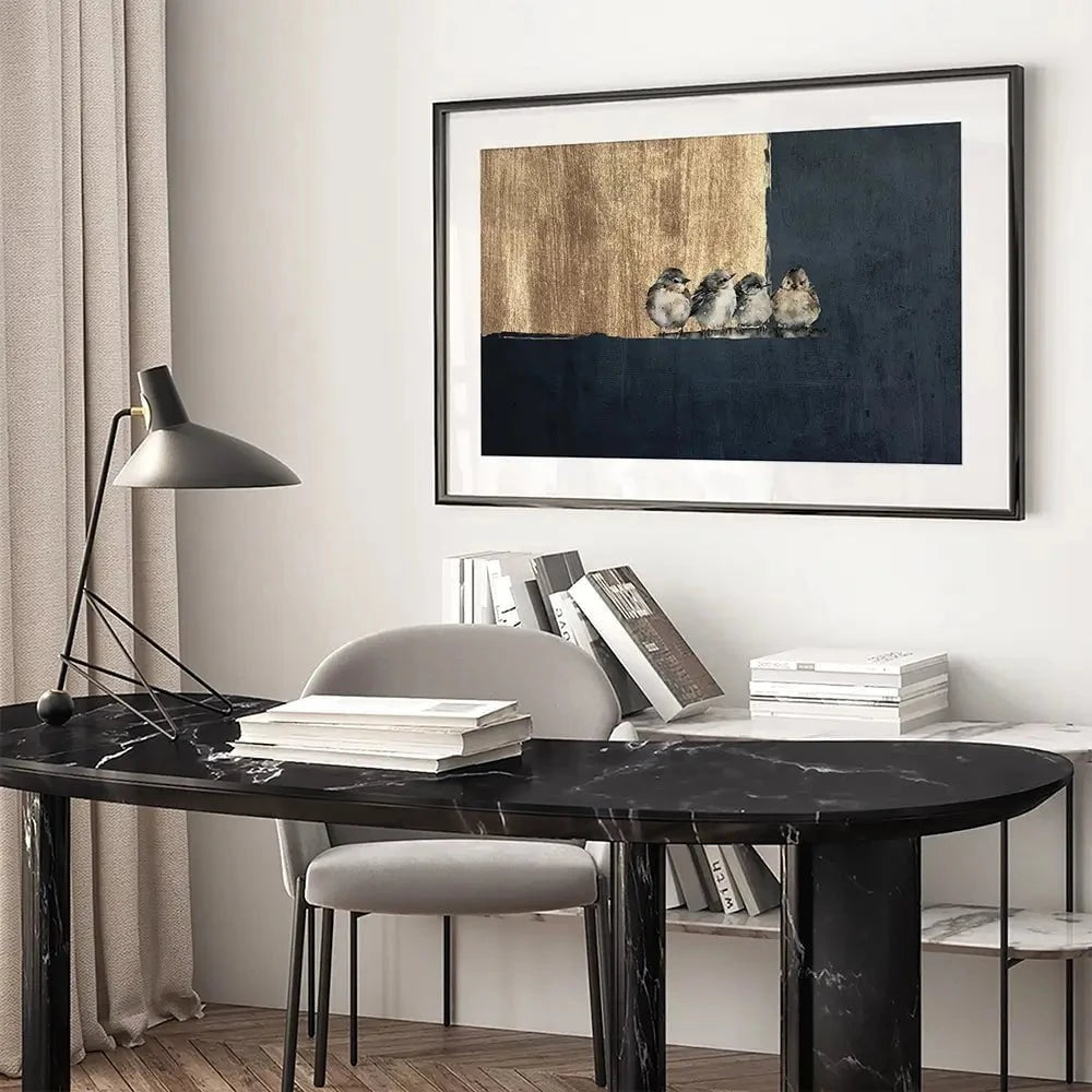 Sparrows Framed Art Print Sparrows Framed Art Print wall art product Svetlana Aleynikova