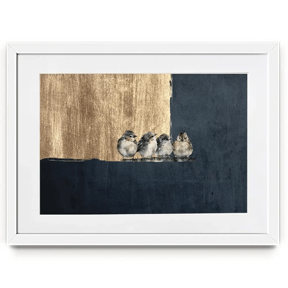 Sparrows Framed Art Print Sparrows Framed Art Print wall art product Svetlana Aleynikova