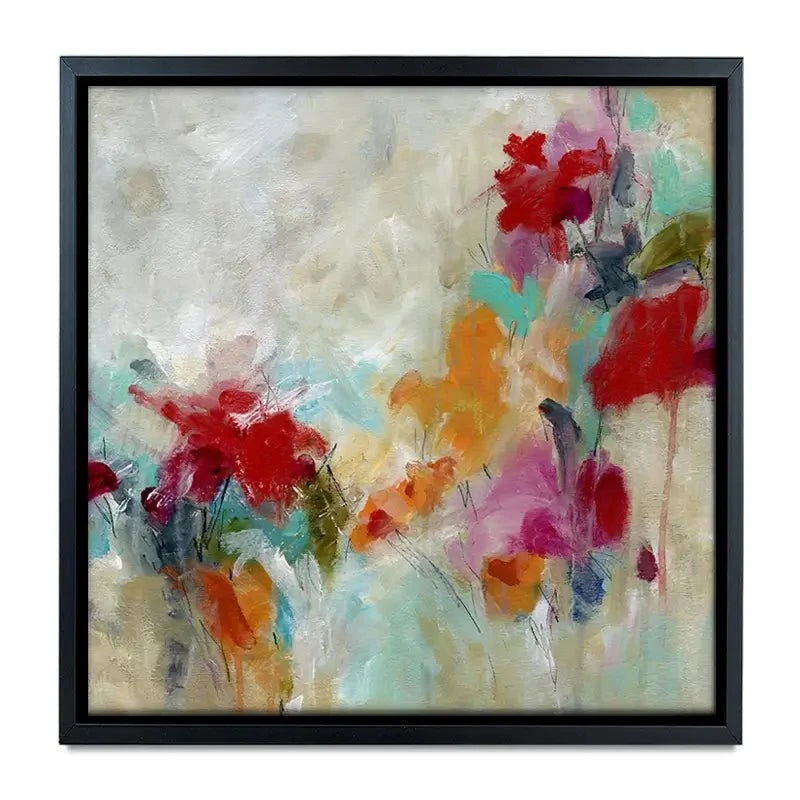 Spectrum Floral Canvas Print Spectrum Floral Canvas Print wall art product Carol Robinson
