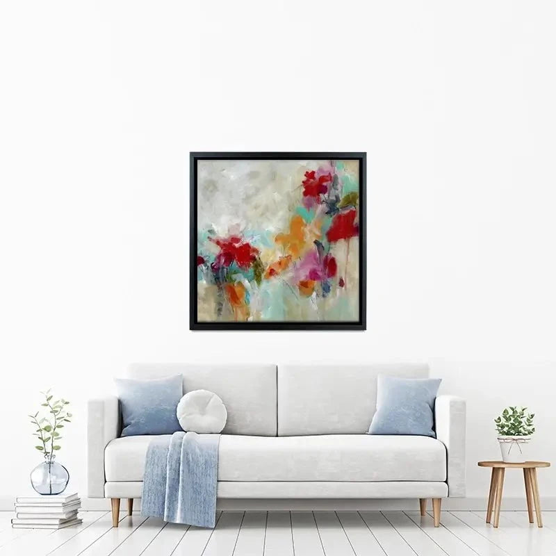 Spectrum Floral Canvas Print Spectrum Floral Canvas Print wall art product Carol Robinson