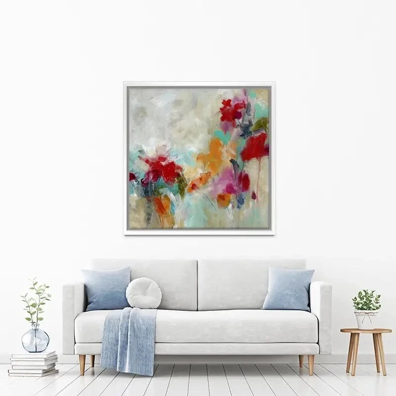 Spectrum Floral Canvas Print Spectrum Floral Canvas Print wall art product Carol Robinson