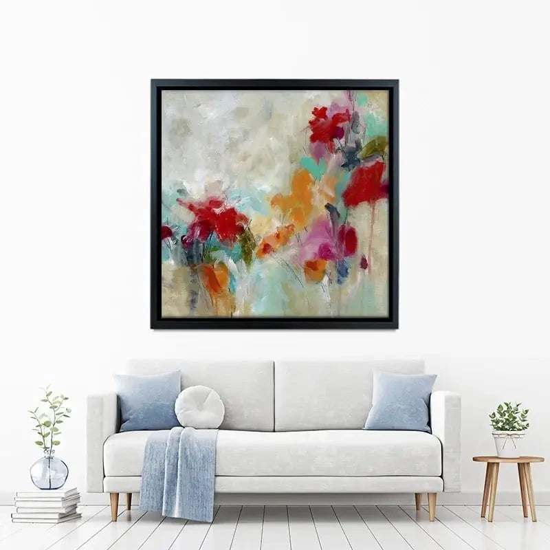 Spectrum Floral Canvas Print Spectrum Floral Canvas Print wall art product Carol Robinson