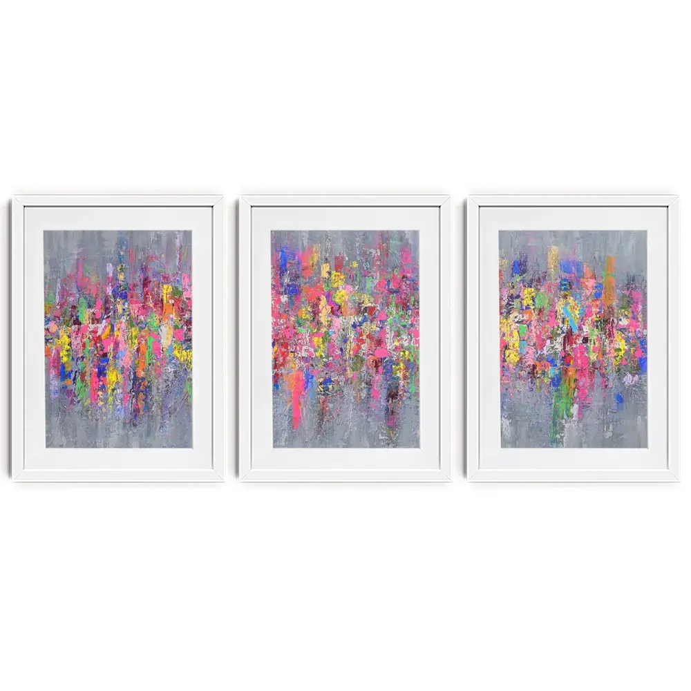 Spectrum Of Dreams Framed Art Print Trio Spectrum Of Dreams Framed Art Print Trio wall art product Jo Gough