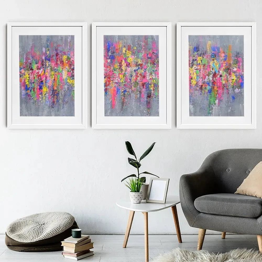 Spectrum Of Dreams Framed Art Print Trio Spectrum Of Dreams Framed Art Print Trio wall art product Jo Gough
