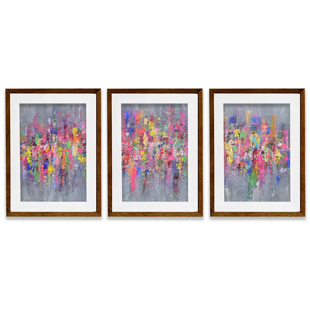 Spectrum Of Dreams Framed Art Print Trio Spectrum Of Dreams Framed Art Print Trio wall art product Jo Gough