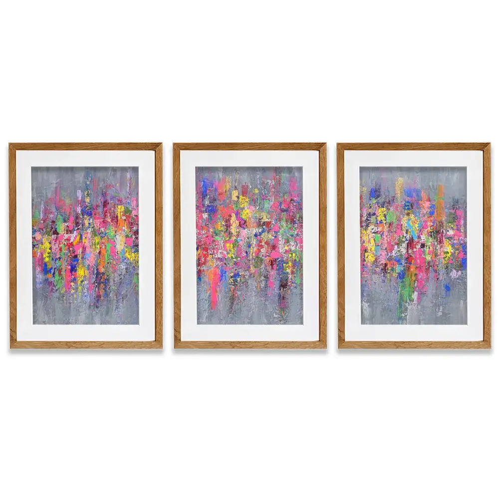 Spectrum Of Dreams Framed Art Print Trio Spectrum Of Dreams Framed Art Print Trio wall art product Jo Gough